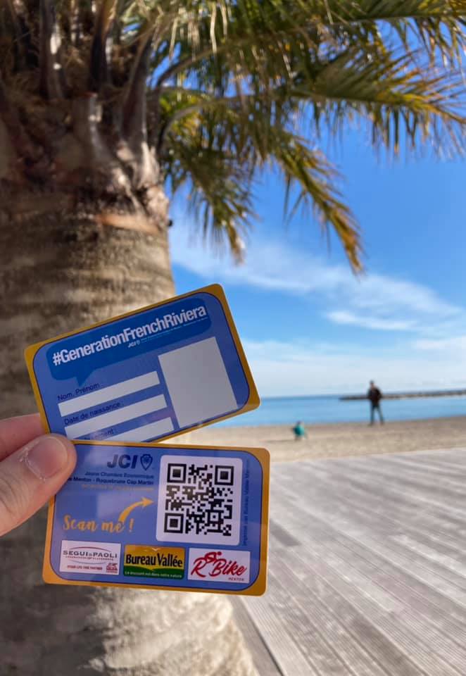 Carte étudiante #GenerationFrenchRiviera - Action de la JCE Menton - Roquebrune-Cap-Martin