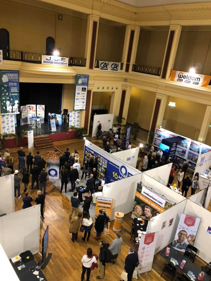 Salon de l'Habitat - Action de la JCE Menton - Roquebrune-Cap-Martin