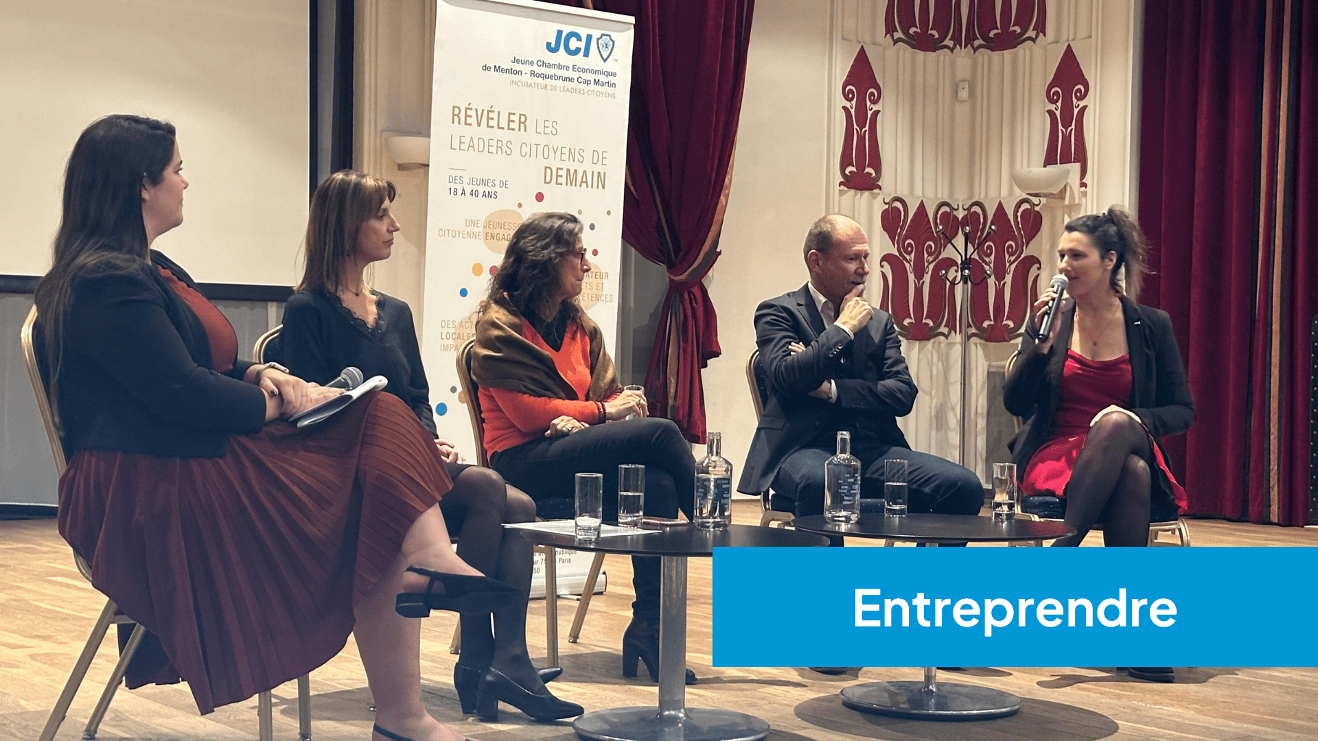 La JCE Menton - Roquebrune-Cap-Martin lors du Jour J sur la Santé Mentale